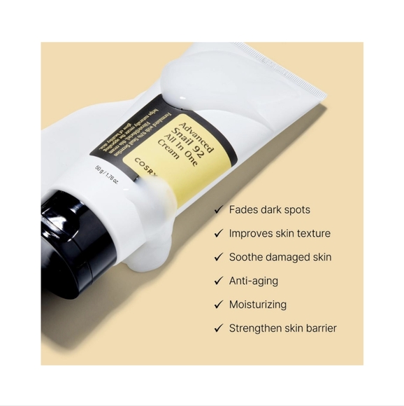 COSRX Advanced Snail 92 All In One Cream - 3.52 oz. - NIB - Picture 2 of 6